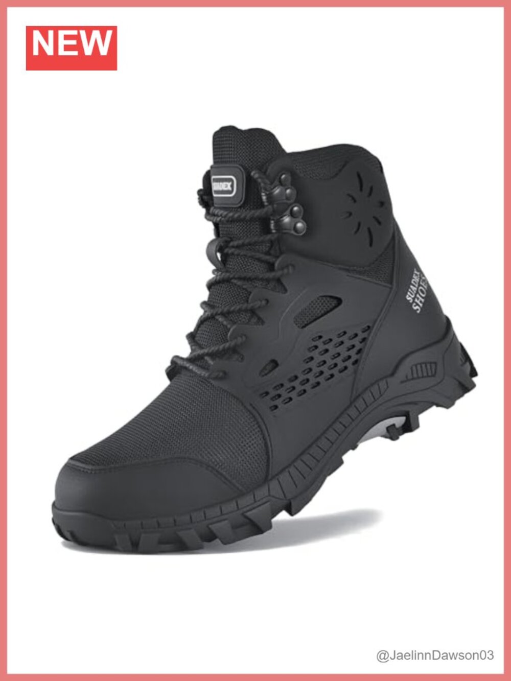 Steel Toe Work Boots Waterproof Arch Support Non-Slip Safety Ankle Boots